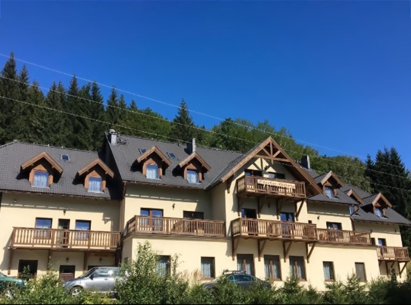 obóz rowerowy Czarna Góra pensjonat